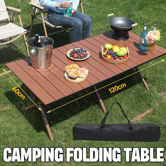 Foldable Table Portable Folding Tables Camping Desk Ultralight Carbon Steel Coffe Tables Hiking Fishing Supplies Barbecue